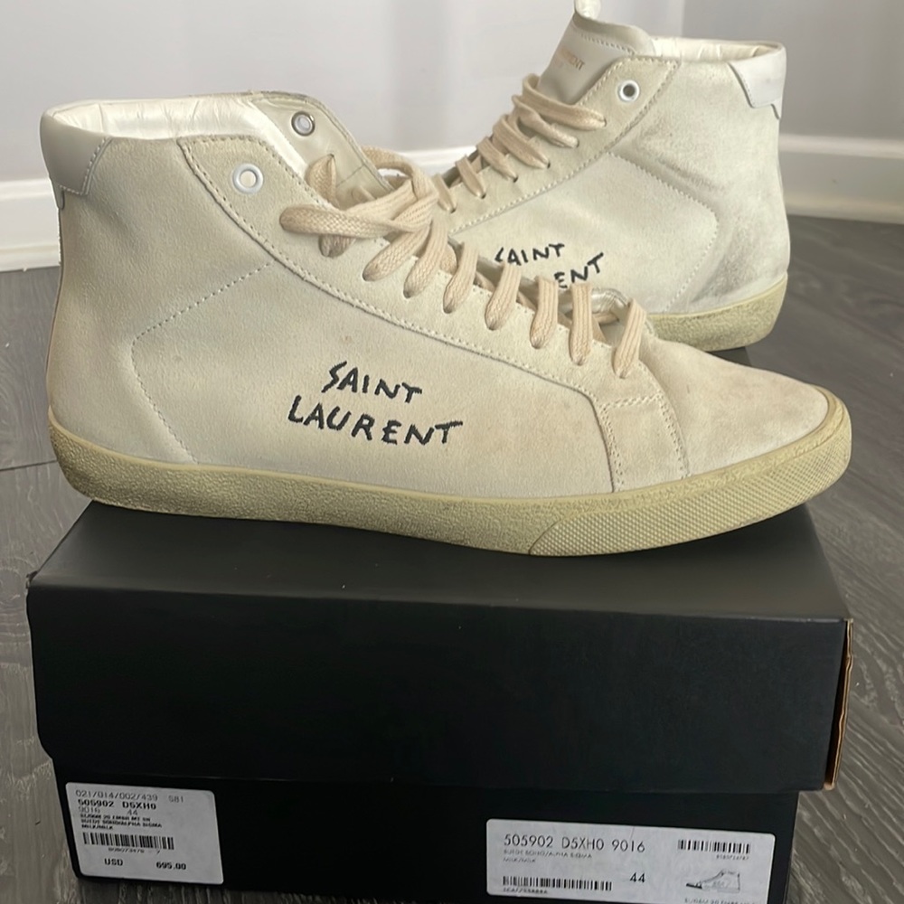 COPY - Mens Saint Laurent Suede shoes size 44(US10) in great condition.